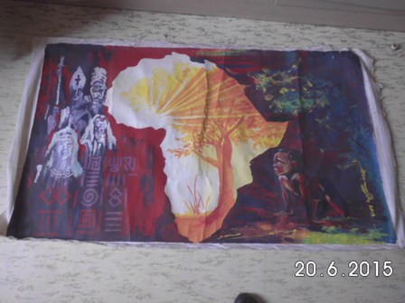 African Canvas Painting Oh Africa _African painting on canvas_Ghana).jpg
