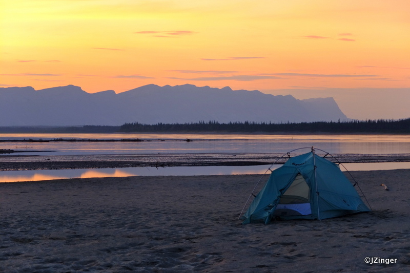 Paddling Trip down the  Mackenzie River, North Nahanni Confluence