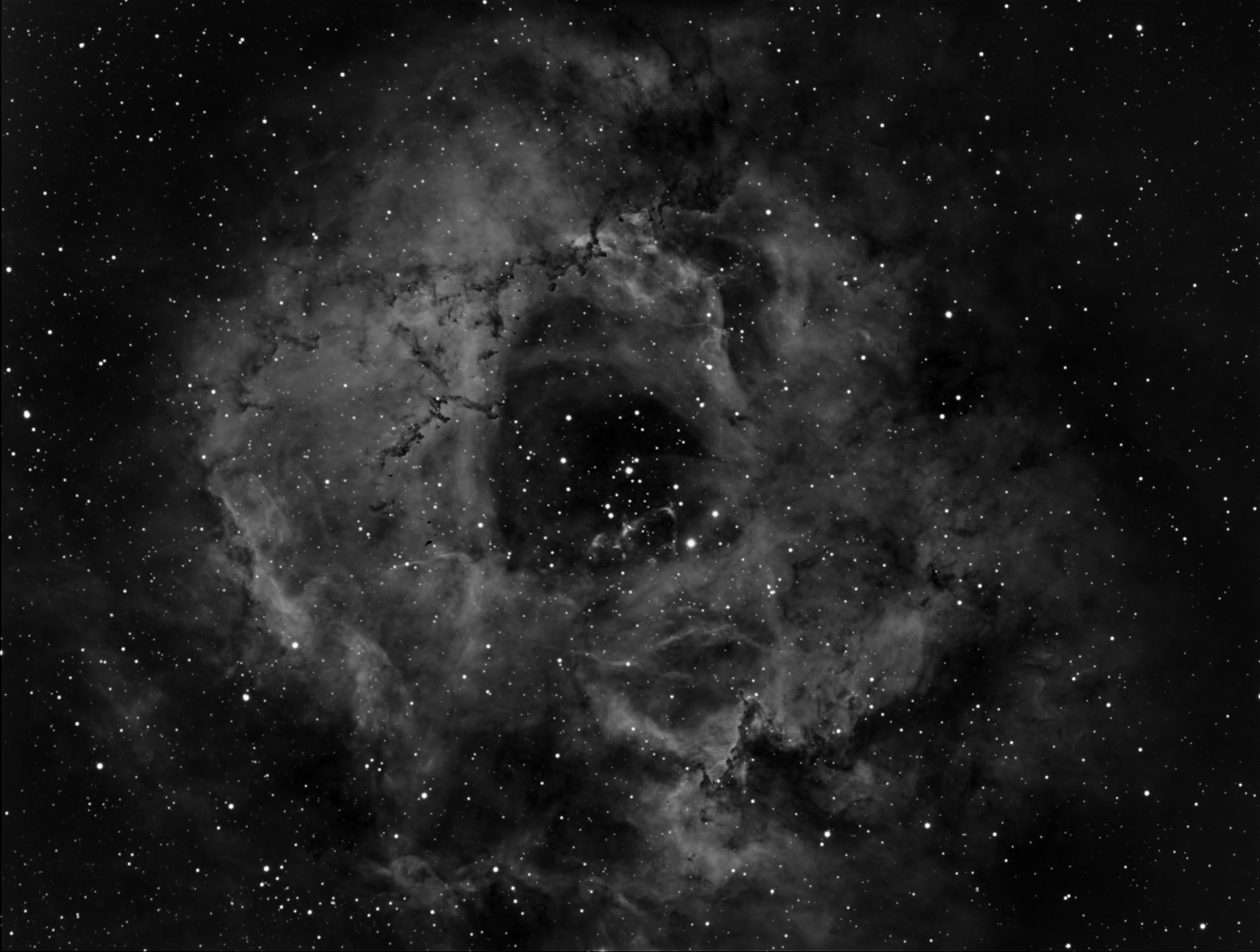 Rosette Nebula - First Light OS Veloce RH 200 and ASA DDM60 Pro