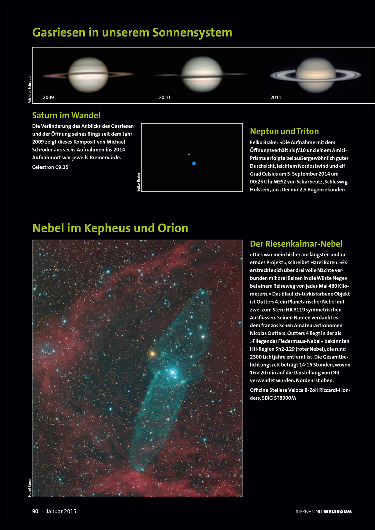 Ou4 (and SH2 129): A Giant Squid Nebula and a Flying Bat