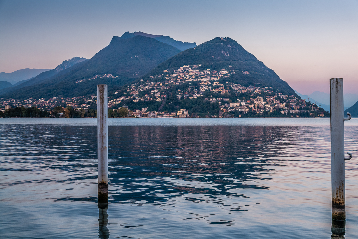 Lake Lugano, Lugano, Switzerland