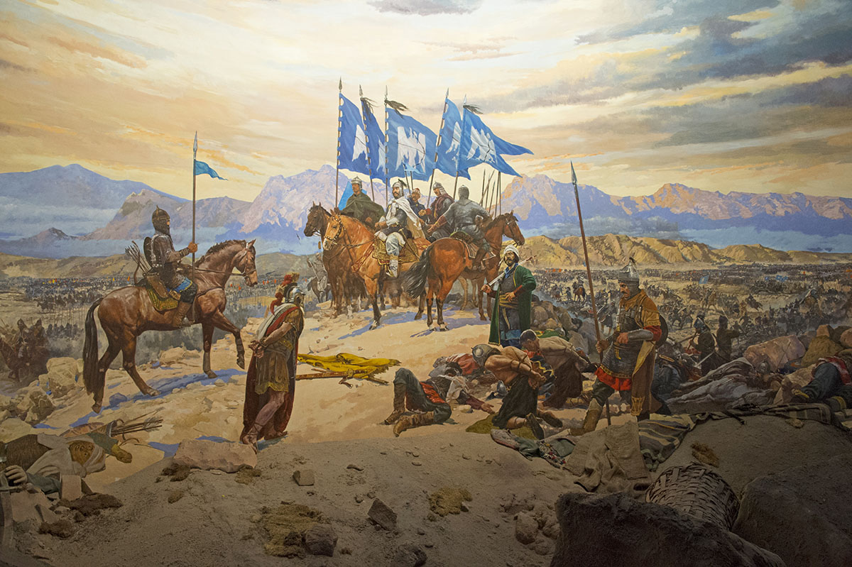 Istanbul Military Museum Myriokephalon battle October 2016 9253.jpg