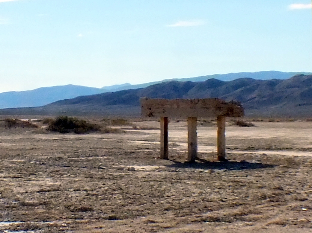A Rake Station where observers measured the accuracy of the artillery practice.