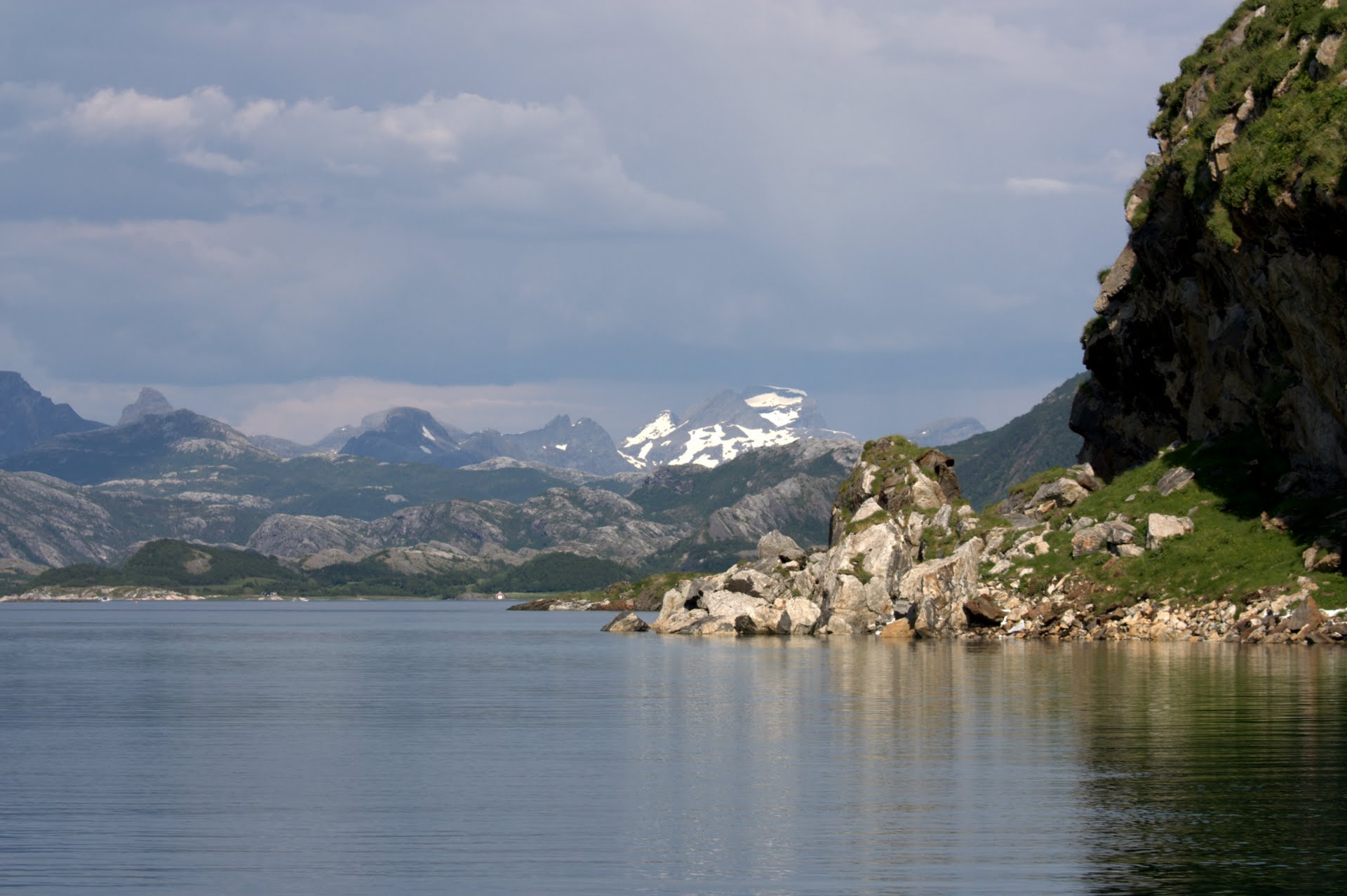 Looking North from the area Vgen  - north west of Bod - Norway