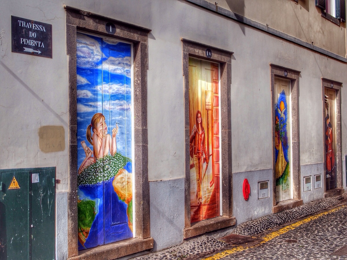 Decorated Doors