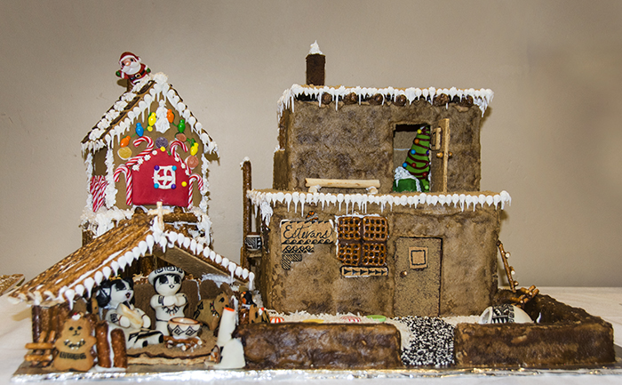 A Pueblo Gingerbread House