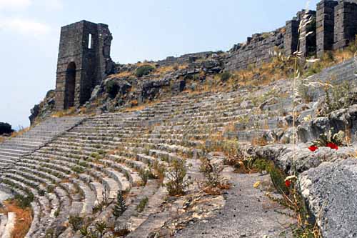 Pergamon Amphitheater, Bergama, Turkey, 1981