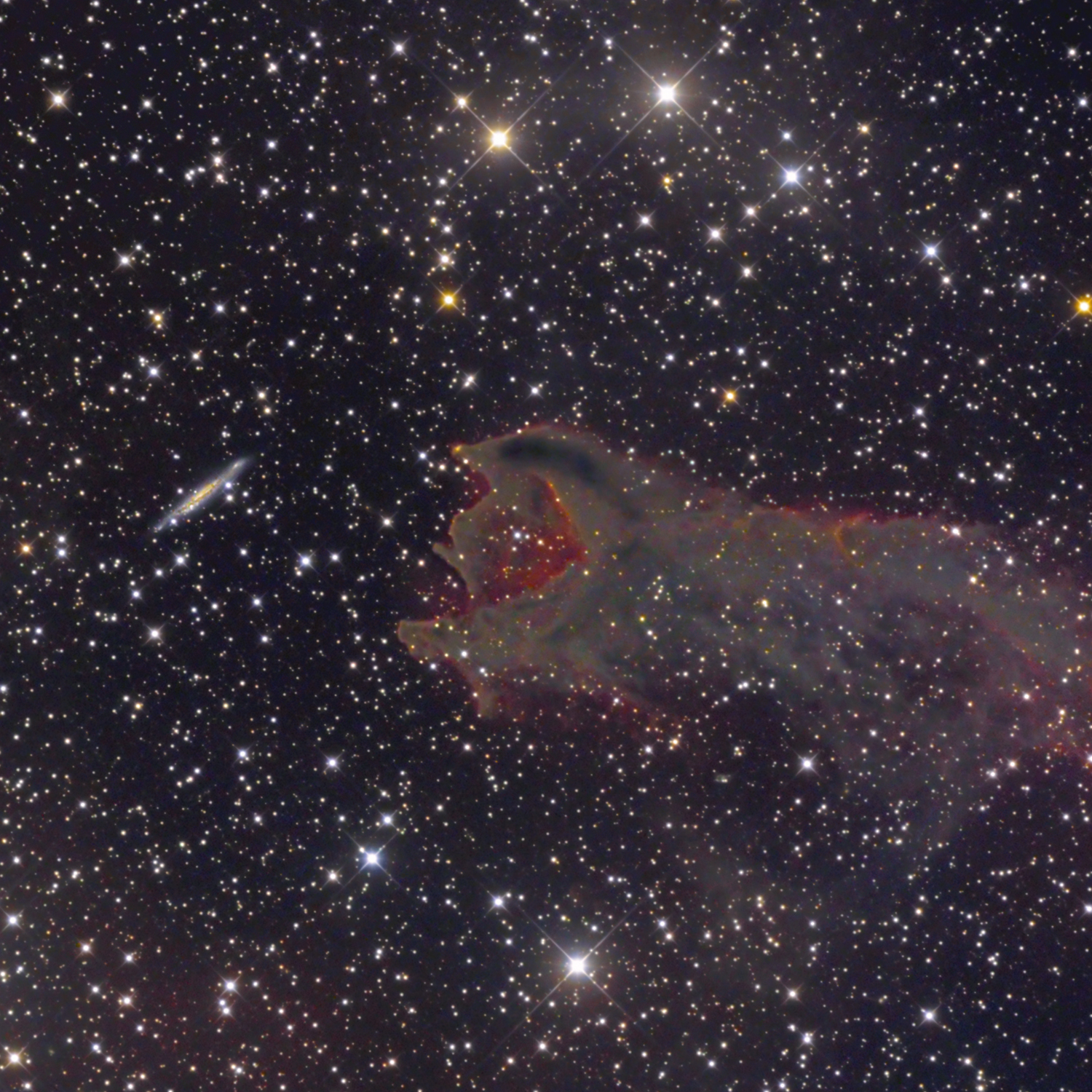 CG4 Cometary Globule in Puppis 1st Place Deep Sky