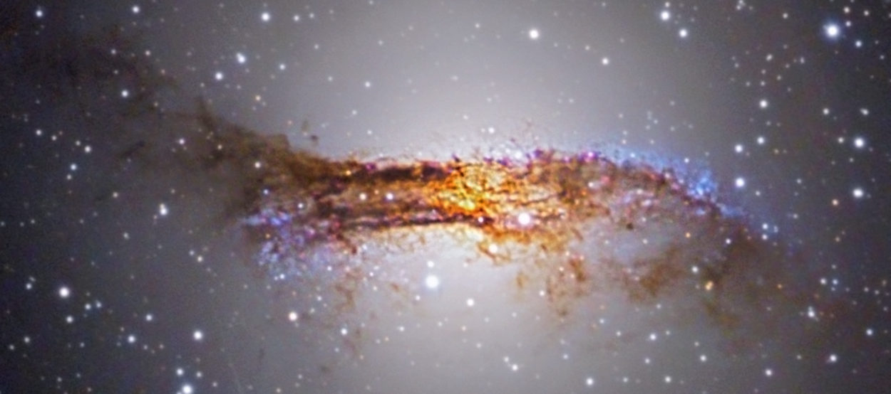 Centaurus As Violent Dust Lane 