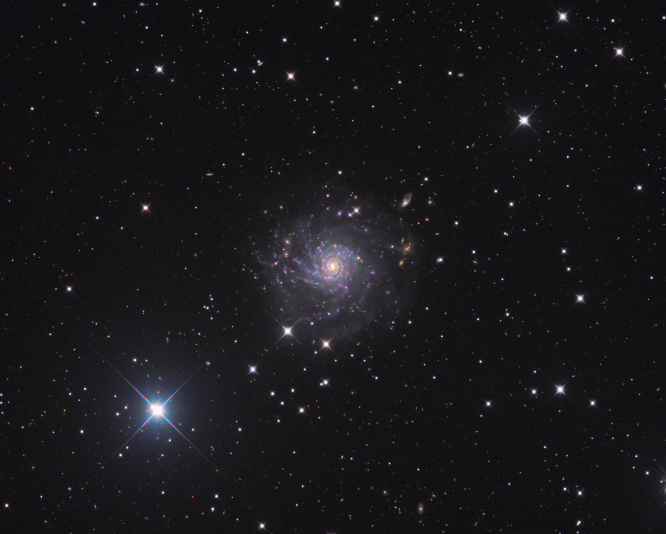 IC5332 A faint galaxy in Sculptor