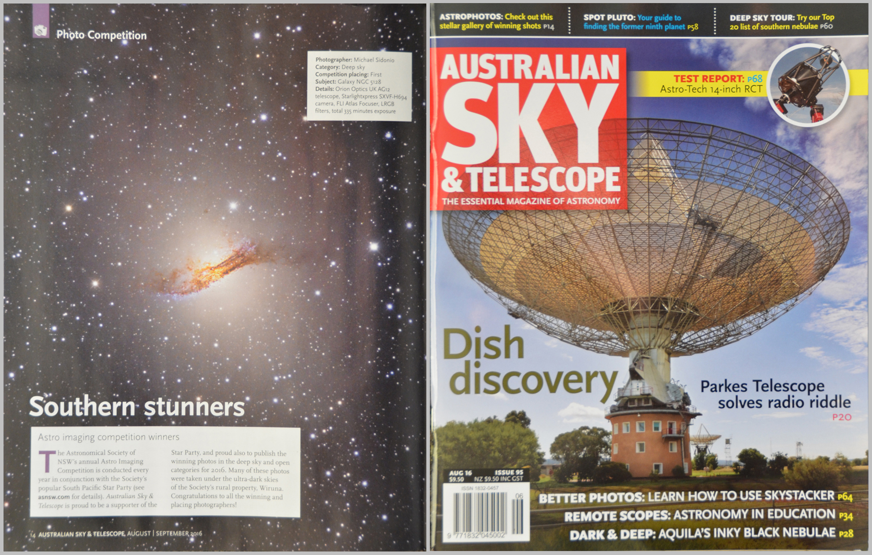 Australian Sky & Telescope Aug 2016