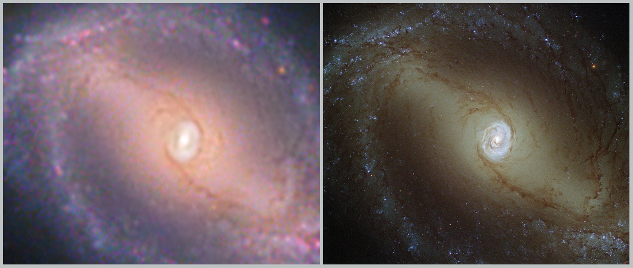NGC 1433 HST Comparison