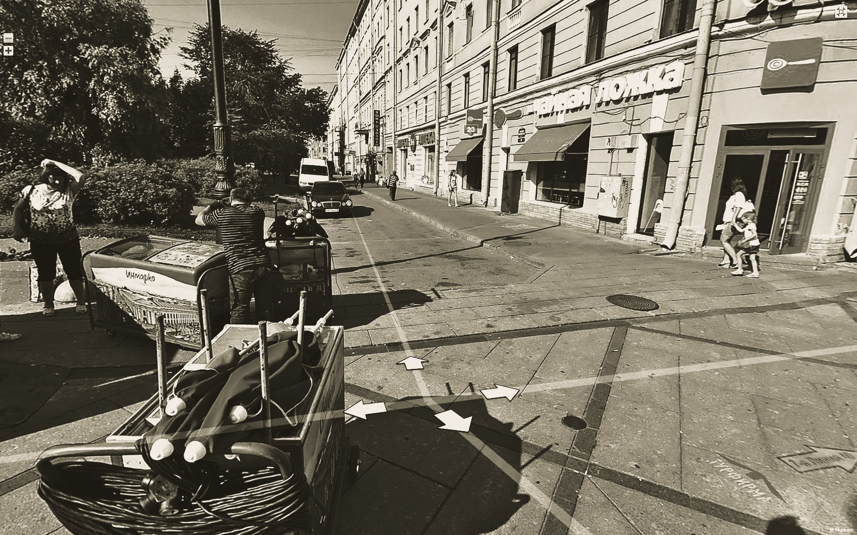 Street scene in St Petersburg