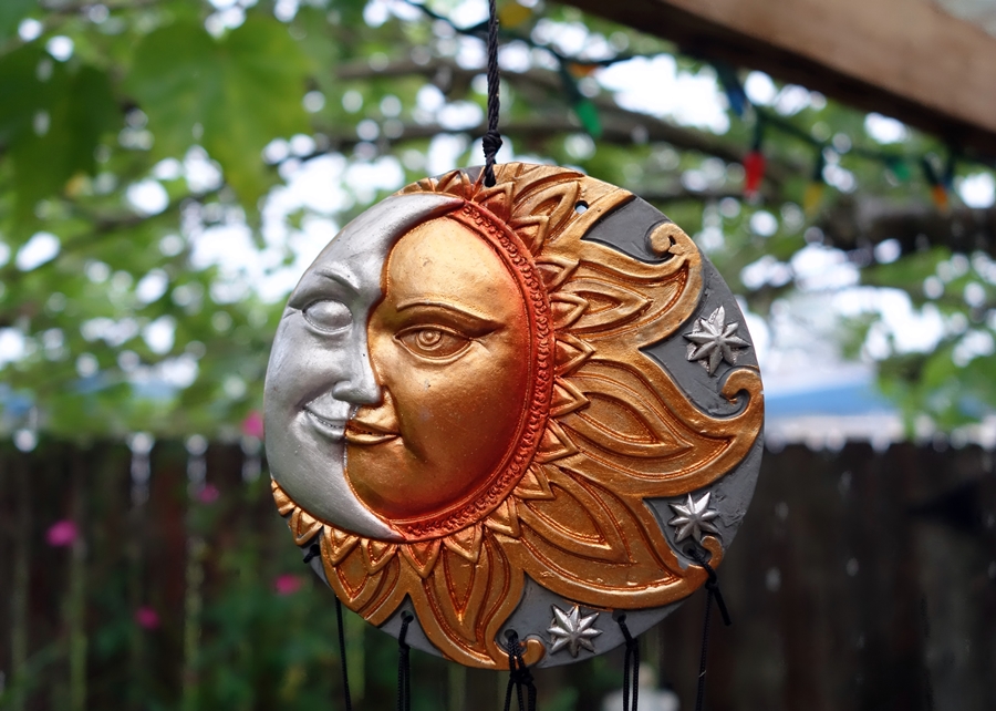 1. Multi-Colored Windchime