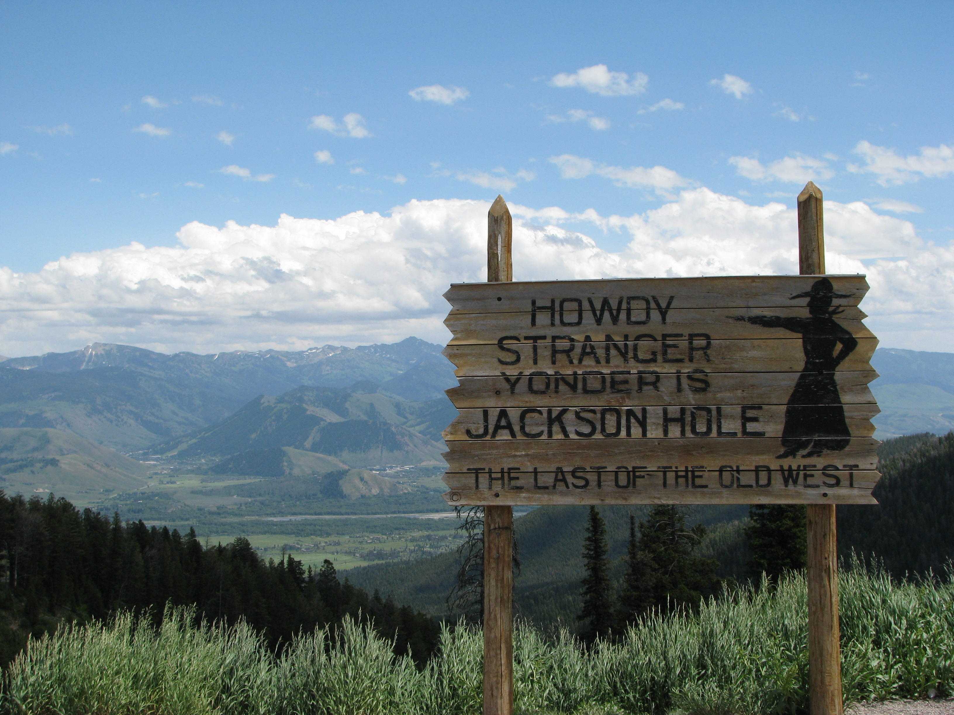 Looking east from Teton Pass