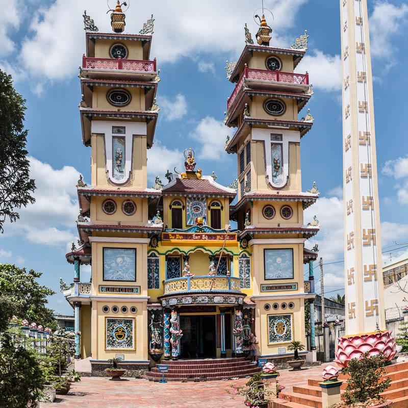 Cao Dai Temple, Mekong Delta