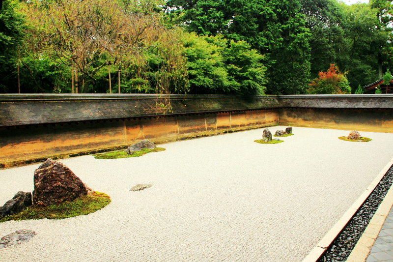 Ryōan-ji, The Temple of the Dragon at Peace, Kyoto, Japan