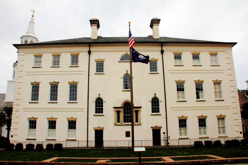 Charleston County Court House, c.1792, 84 Broad Street