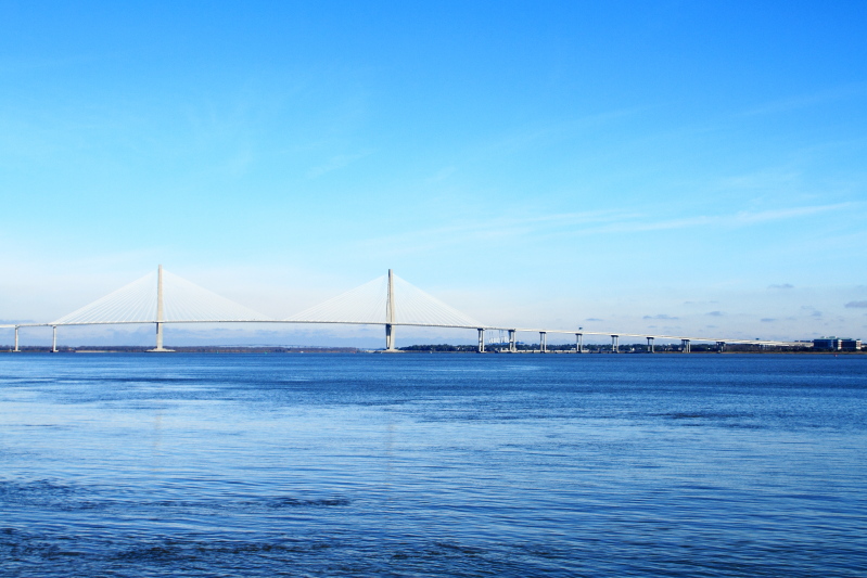Arthur Ravenel Junior Bridge, Ashley River