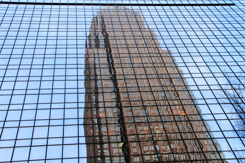 Hearst Tower trapped