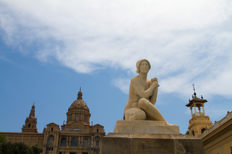 Palau Nacional, Barcelona, Spain