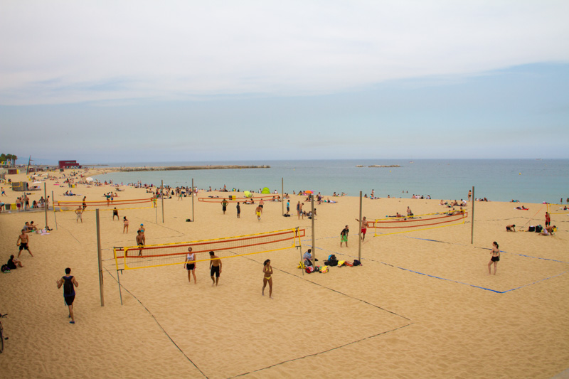 Beach, Barcelona, Spain