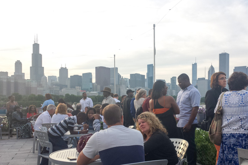 Jazz night at the Shedd Aquarium