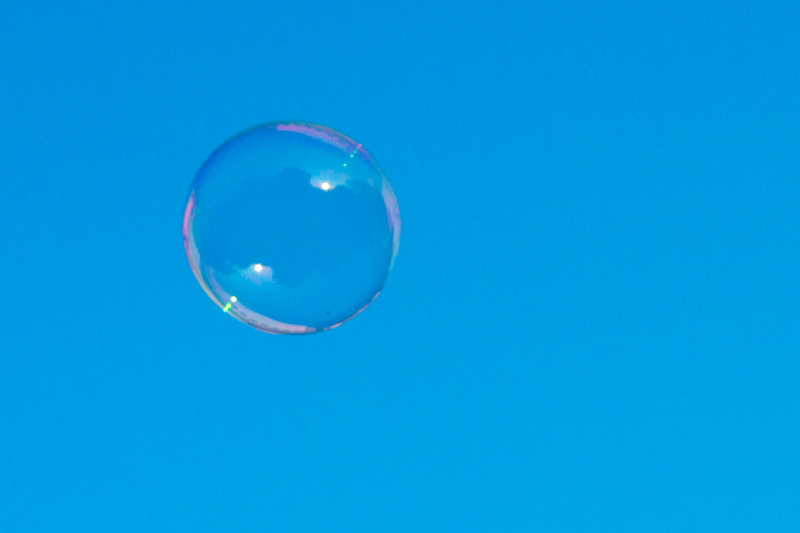 Living in a bubble, Summer 2014