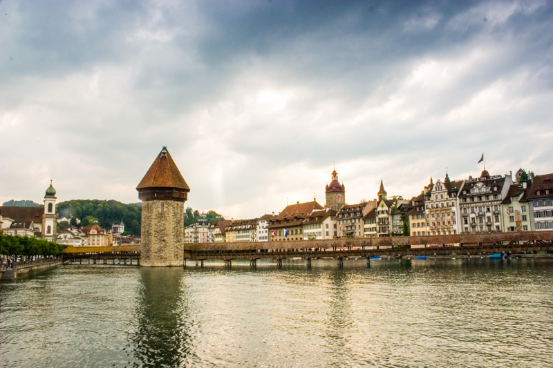 Chapel Bridge, Lucerne, Switzerland