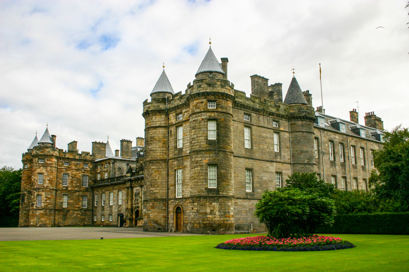 Palace of Holyroodhouse - Queens official residence in Edinburgh, Scotland