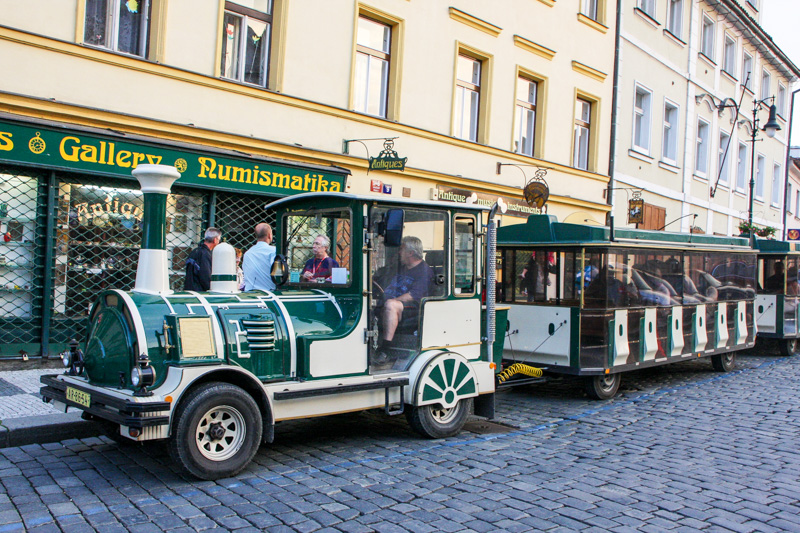 Old Town Train, Prague, Czech Republic