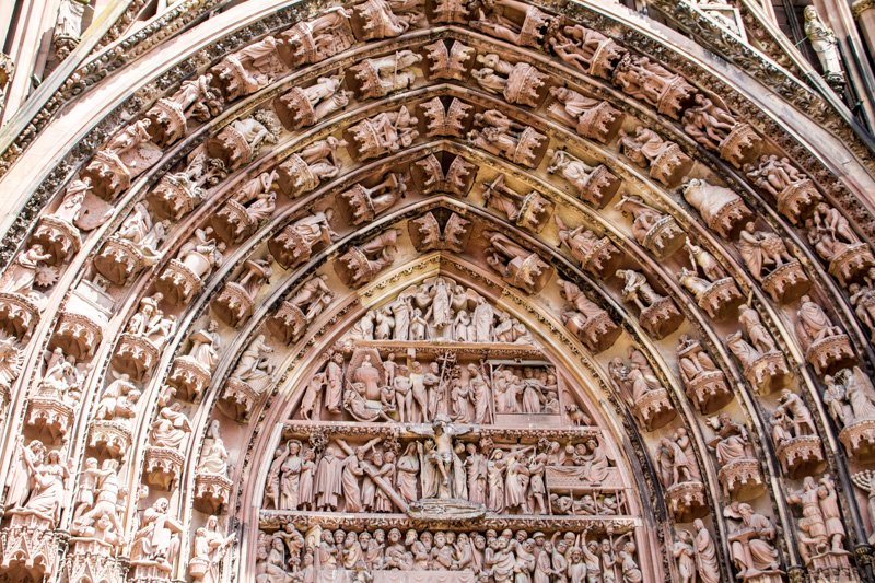 La cathedrale Notre-Dame de Strasbourg, France