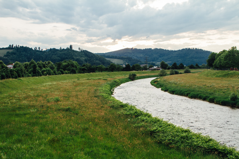Kinzig River, Gengenbach, Black Forest, Germany