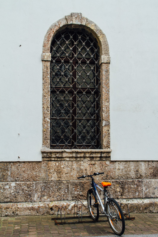 Bicycle, Window, Innsbruck, Austria