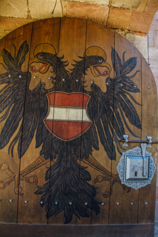 Eagle Emblem, Nuremberg Castle, Nuremberg, Bavaria, Germany