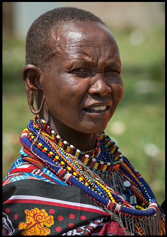 Masai Woman in Longorien