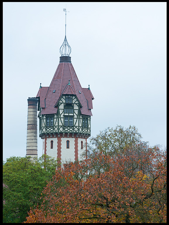 Beelitz-Heilsttten tower and power chimney