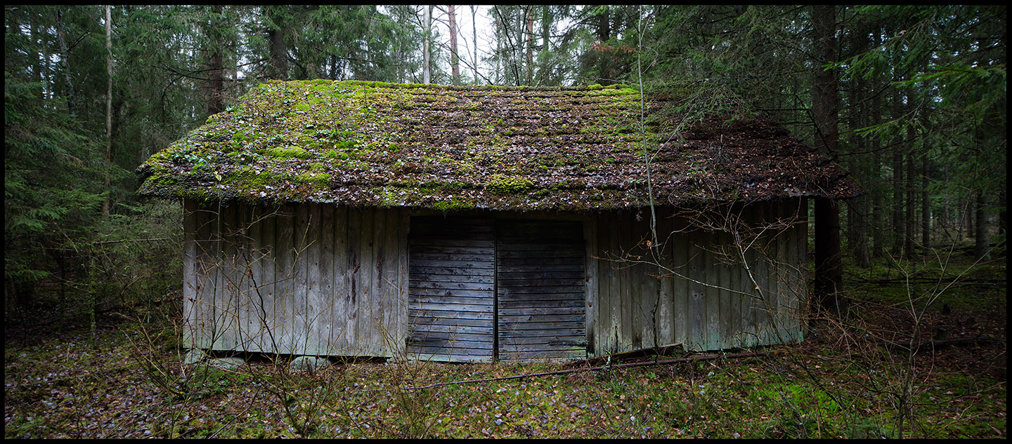 Old Barn near Lnss (Panorama 3 files)