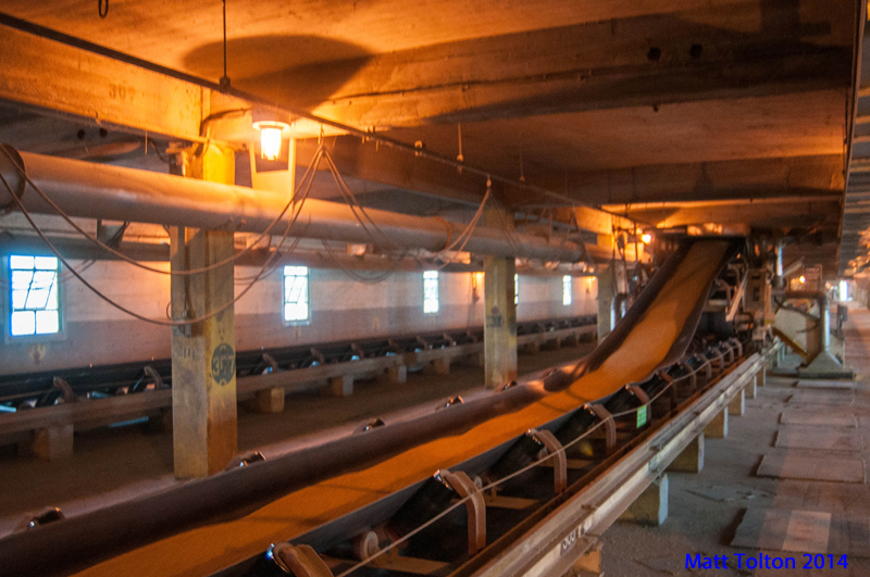 Inside of Terminal Bin Floor