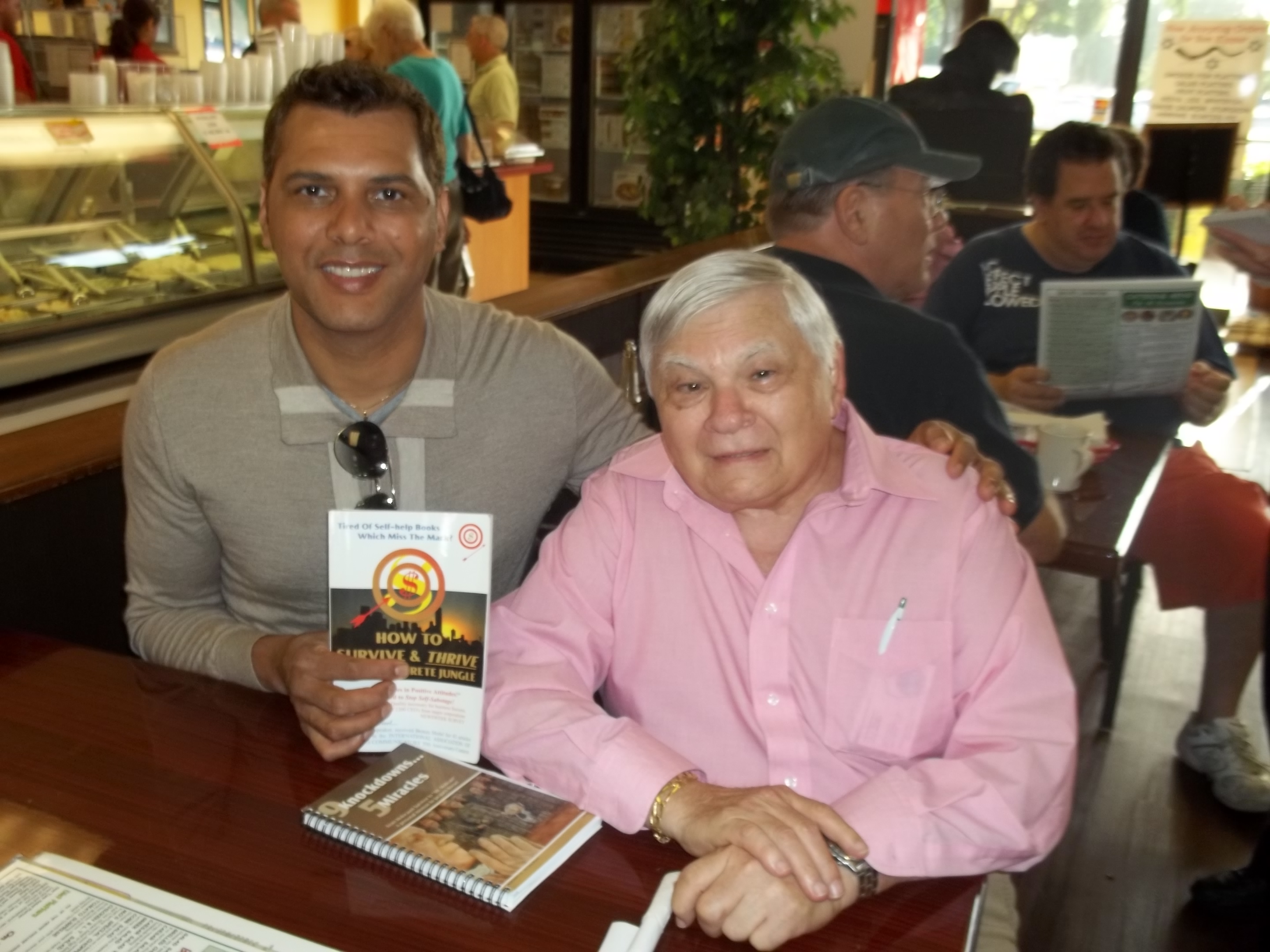 Aelson Cacique meets Jacques Wiesel
