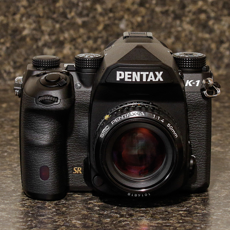 Pentax K-1 with SMC Pentax-A 50/1.4