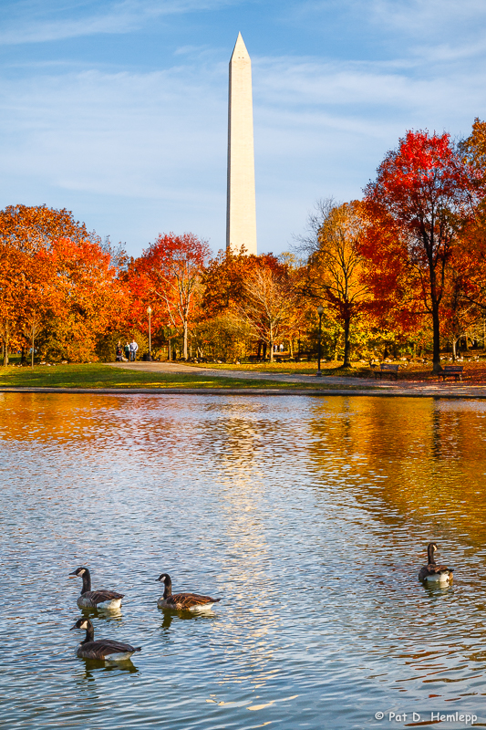 Fall monument