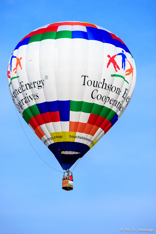 In flight