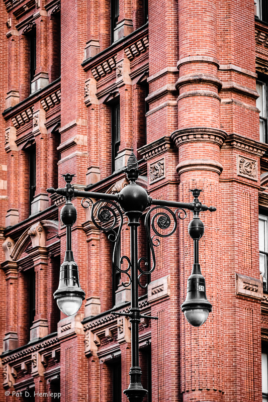 Lamps and building