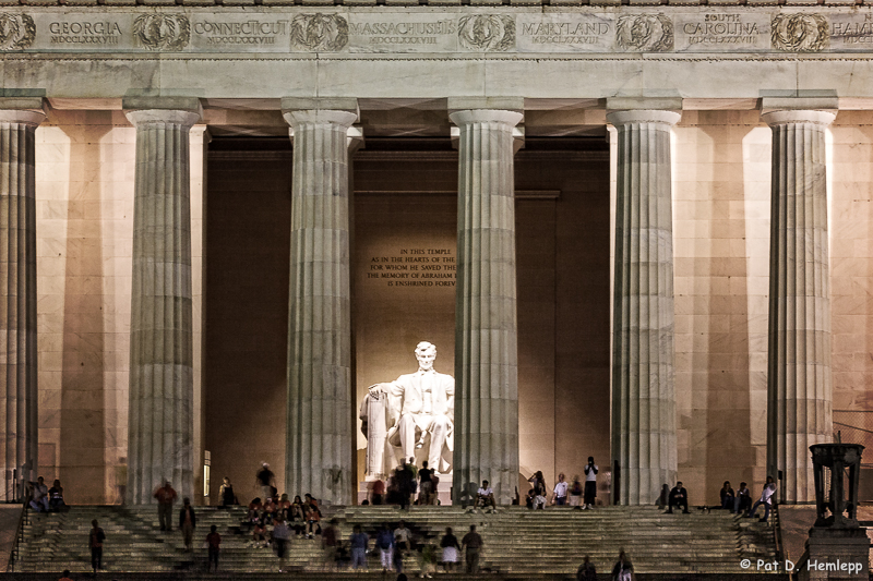 Lincoln and columns