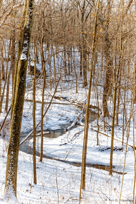 Winding stream