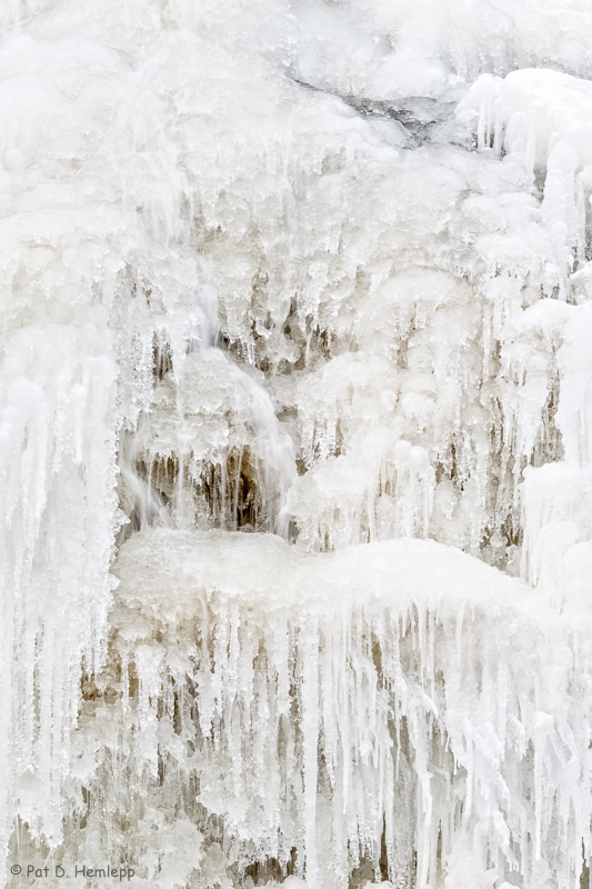 Sculpted ice