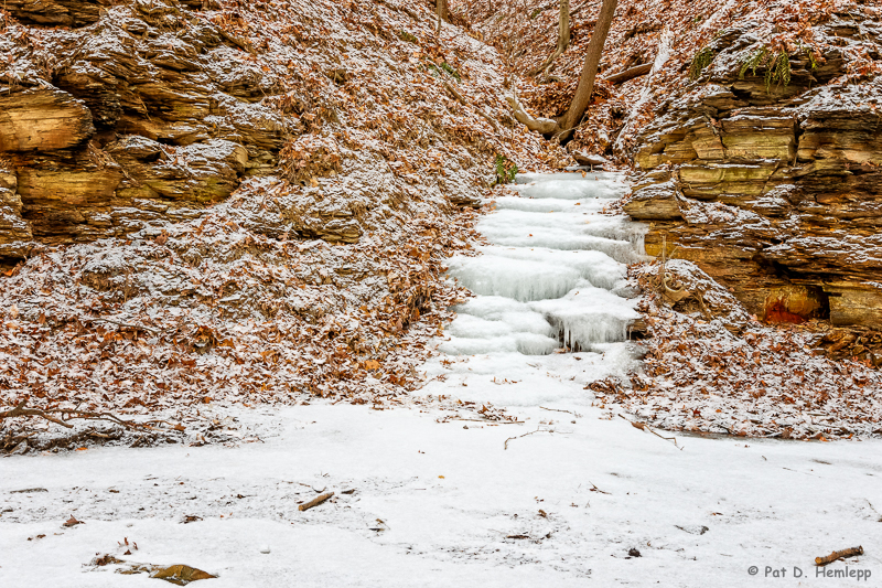 Frozen in place