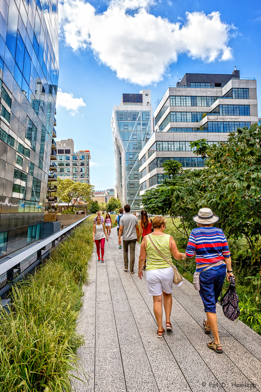 High Line scene