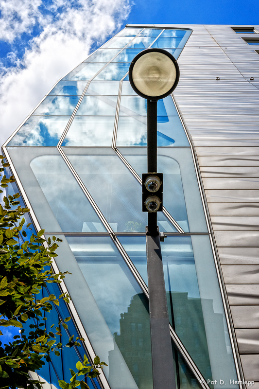 Lamp and building